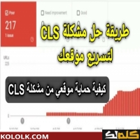 كيف تسريع الموقع الخاص بك وحل مشاكل cls فى مشرفى المواقع