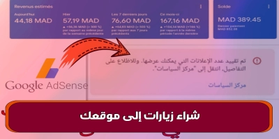 ما هى الطريقة لشراء زيارات إلى موقعك وزيادة ارباح ادسنس